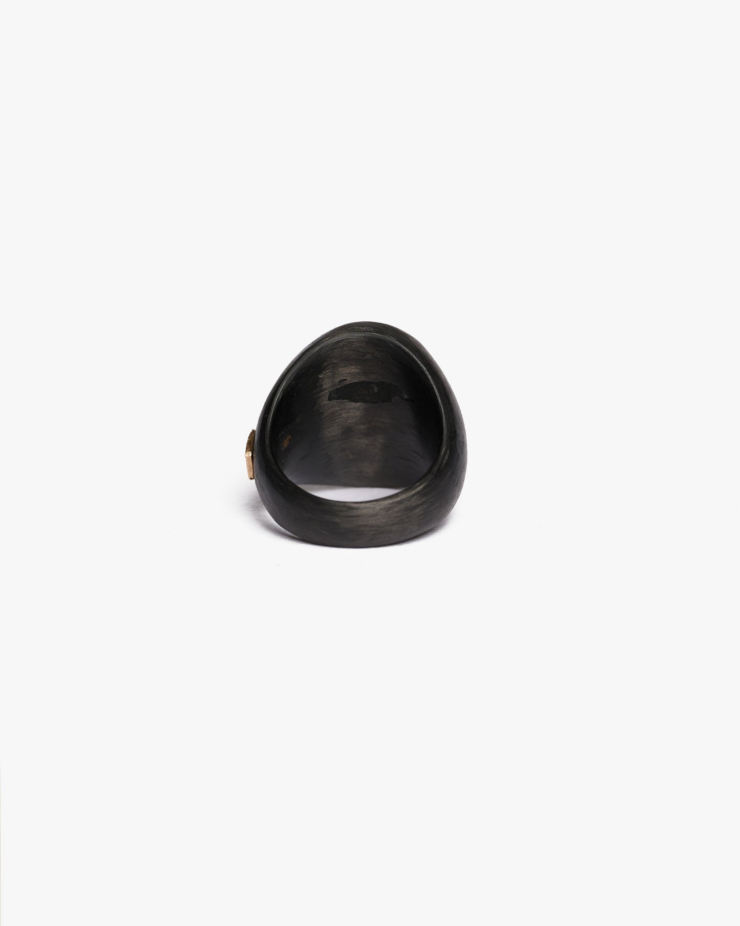 Chevalière haneda black bronzo zirconi