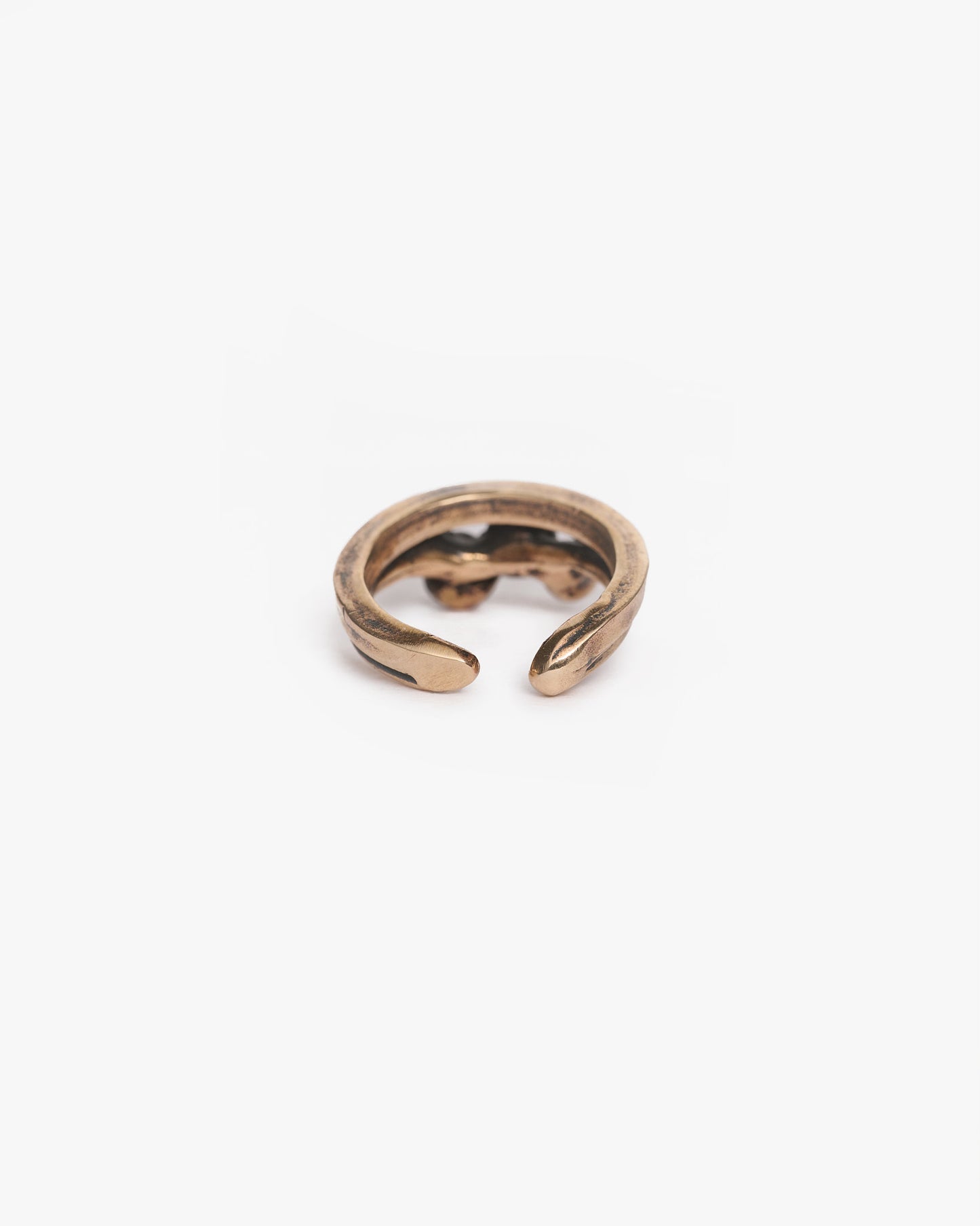 Anello Haneda bronzo e zirconi basic
