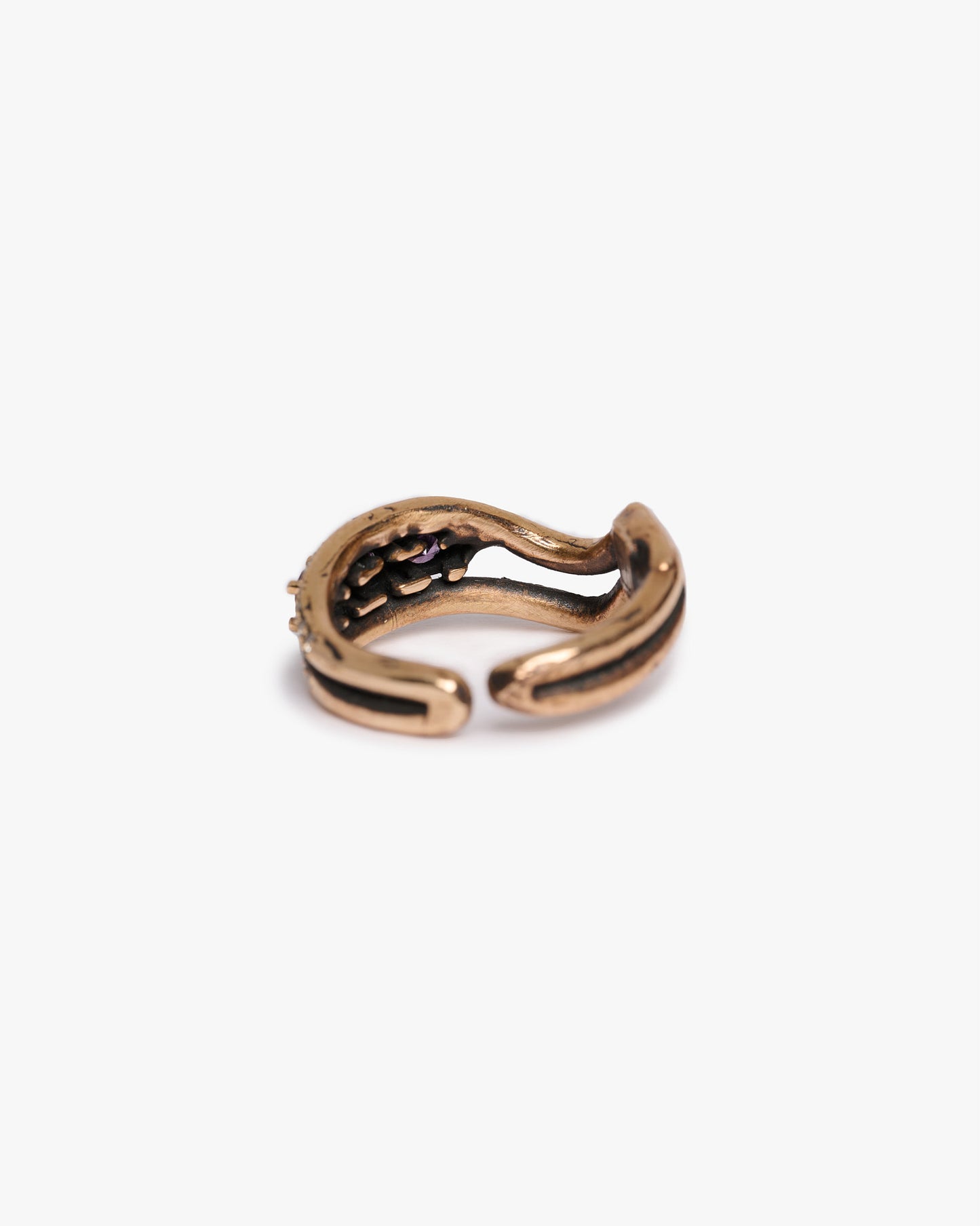 Anello V triplo changi bronzo