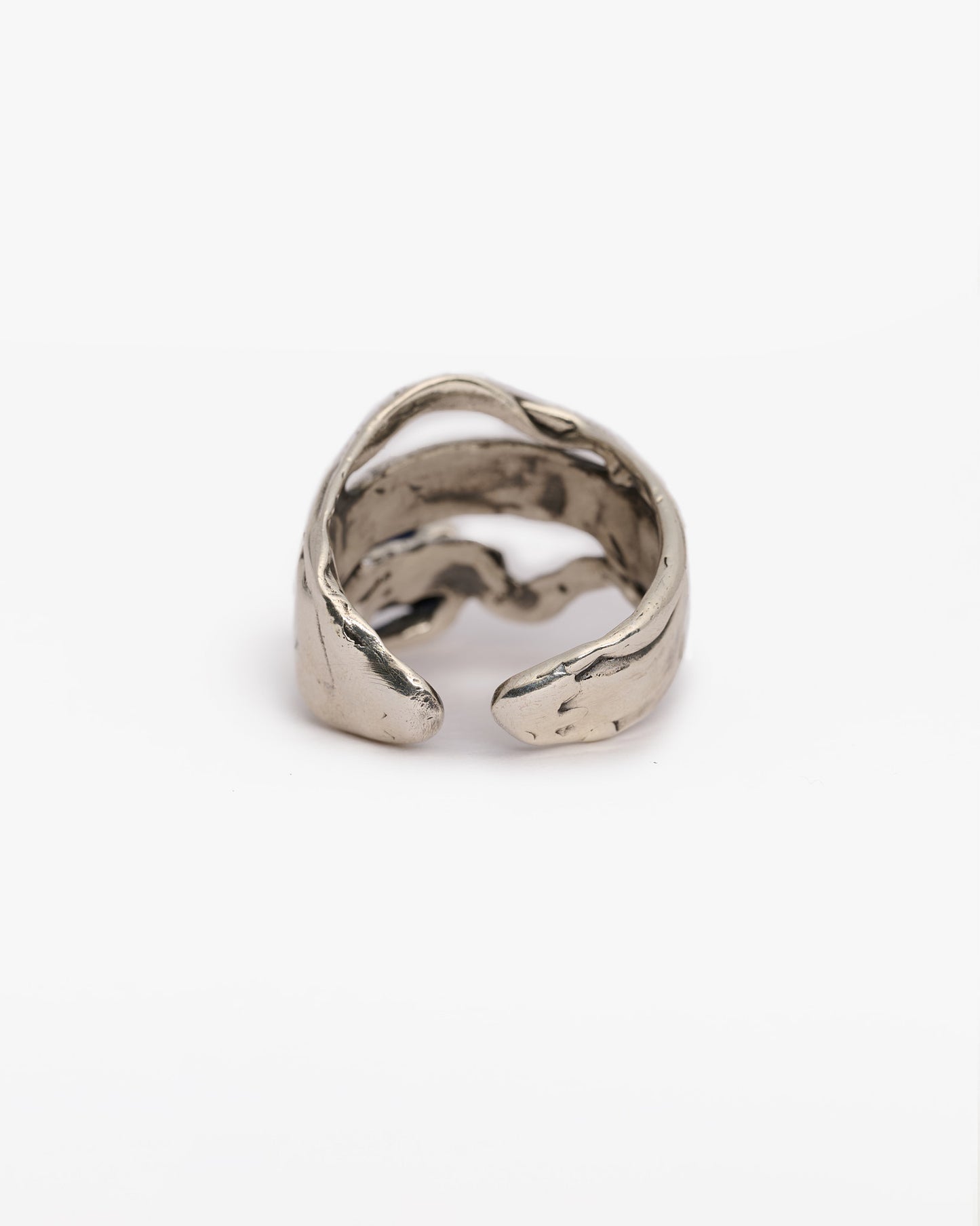 Anello mono Changi argento