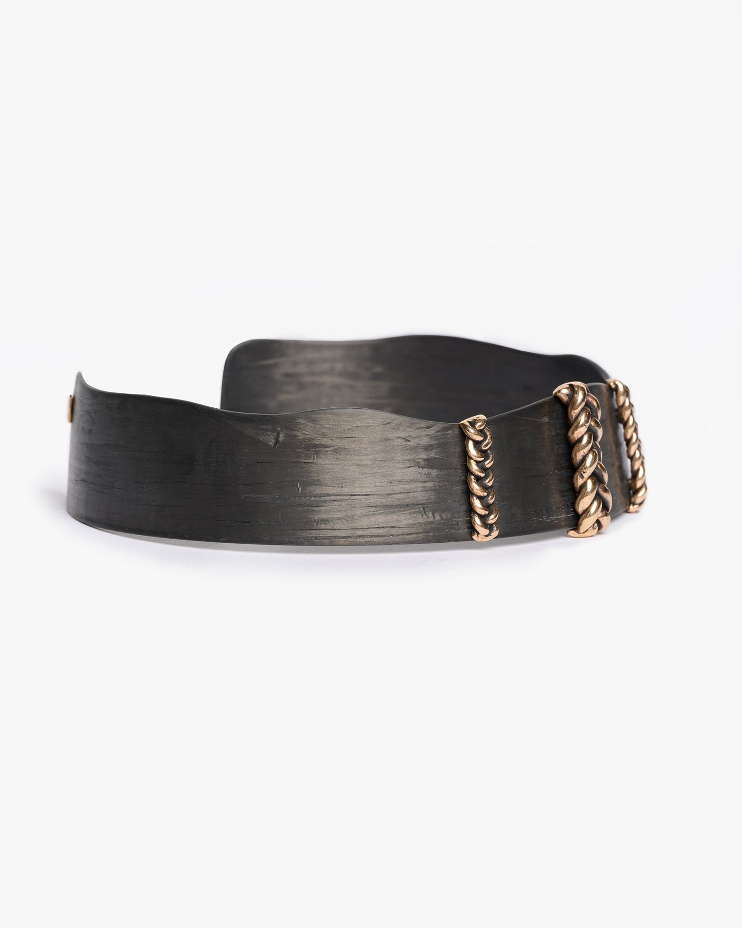 Choker Da Vinci black bronzo