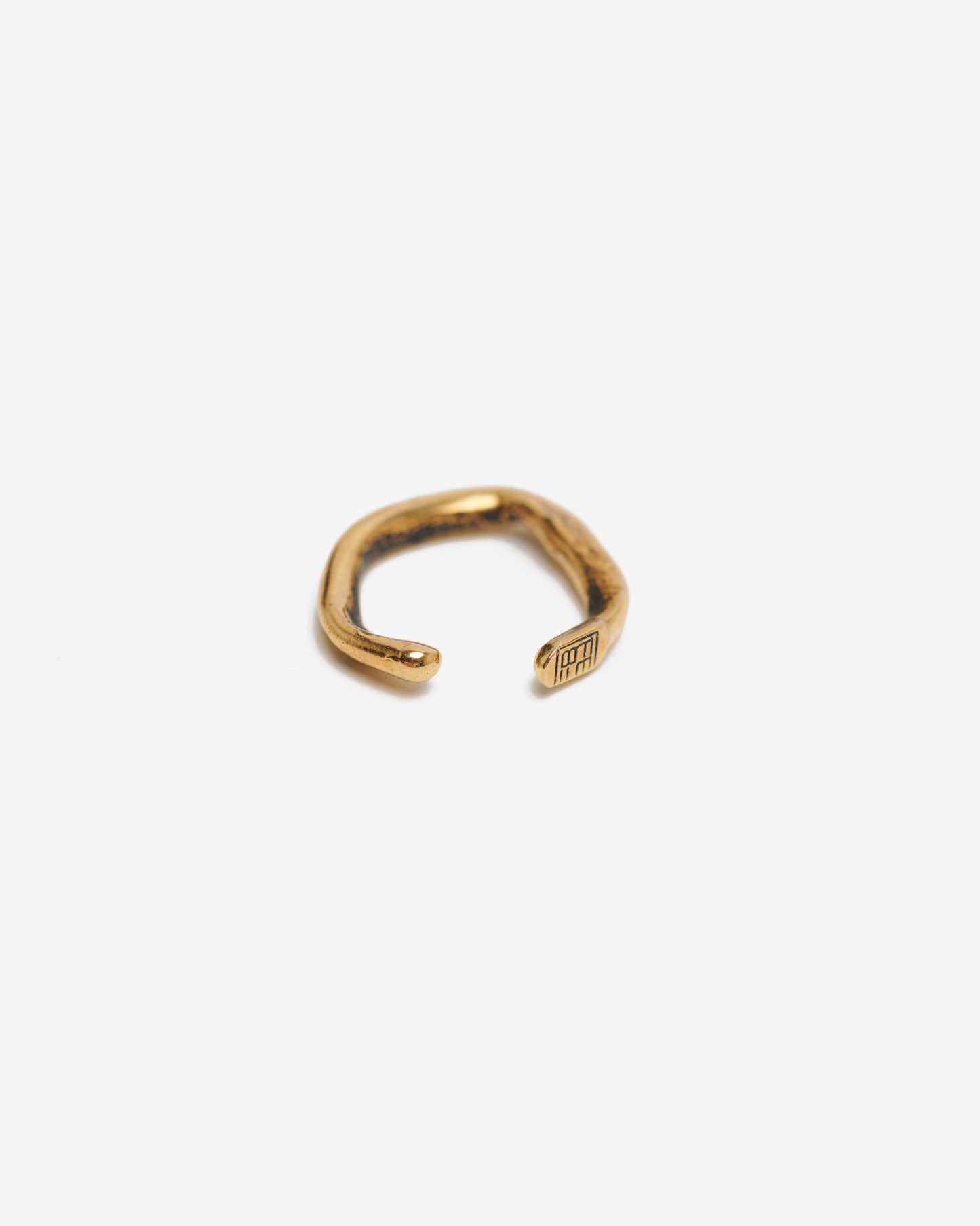 Piercing liscio bronzo