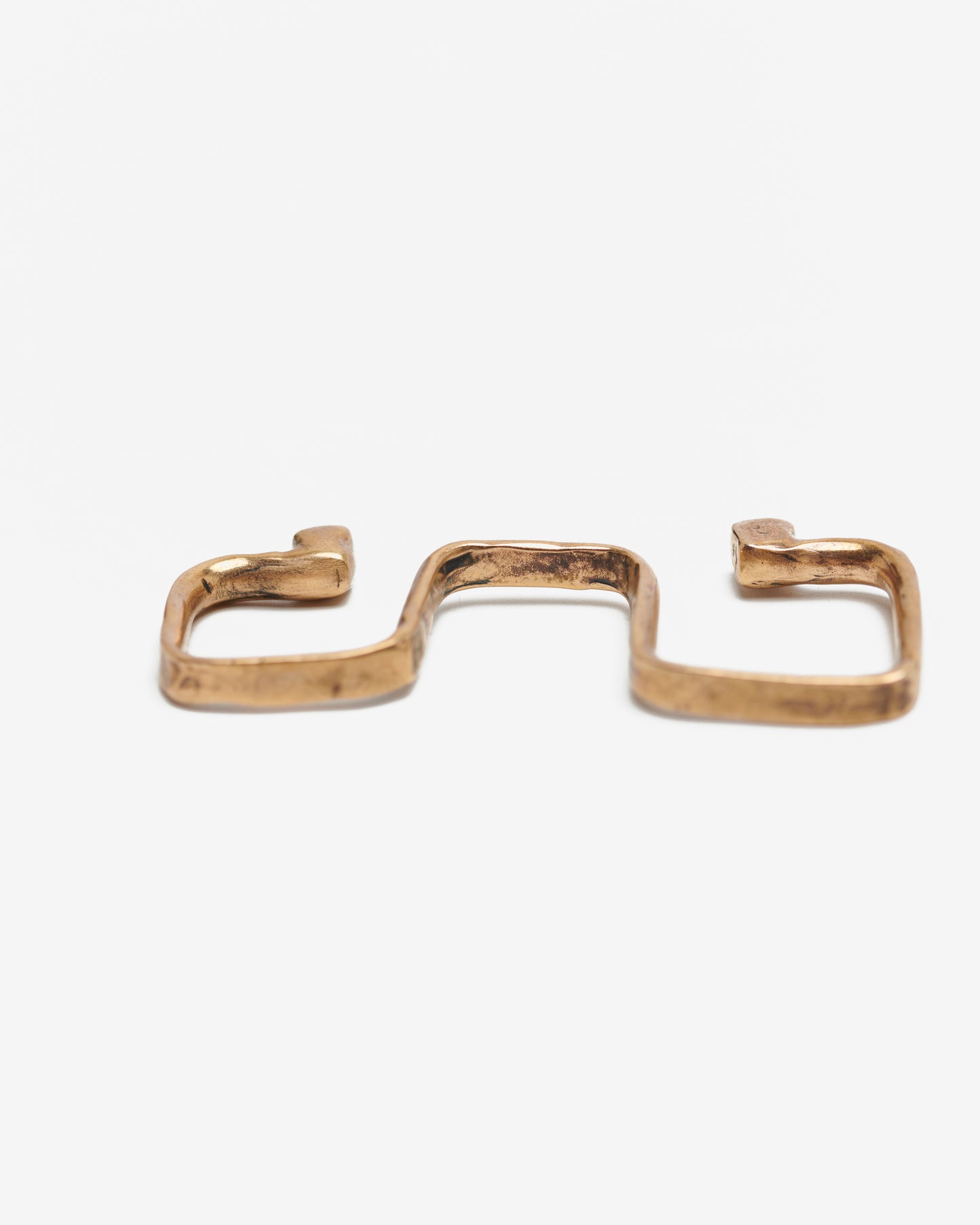 Anello baffo druide bronzo