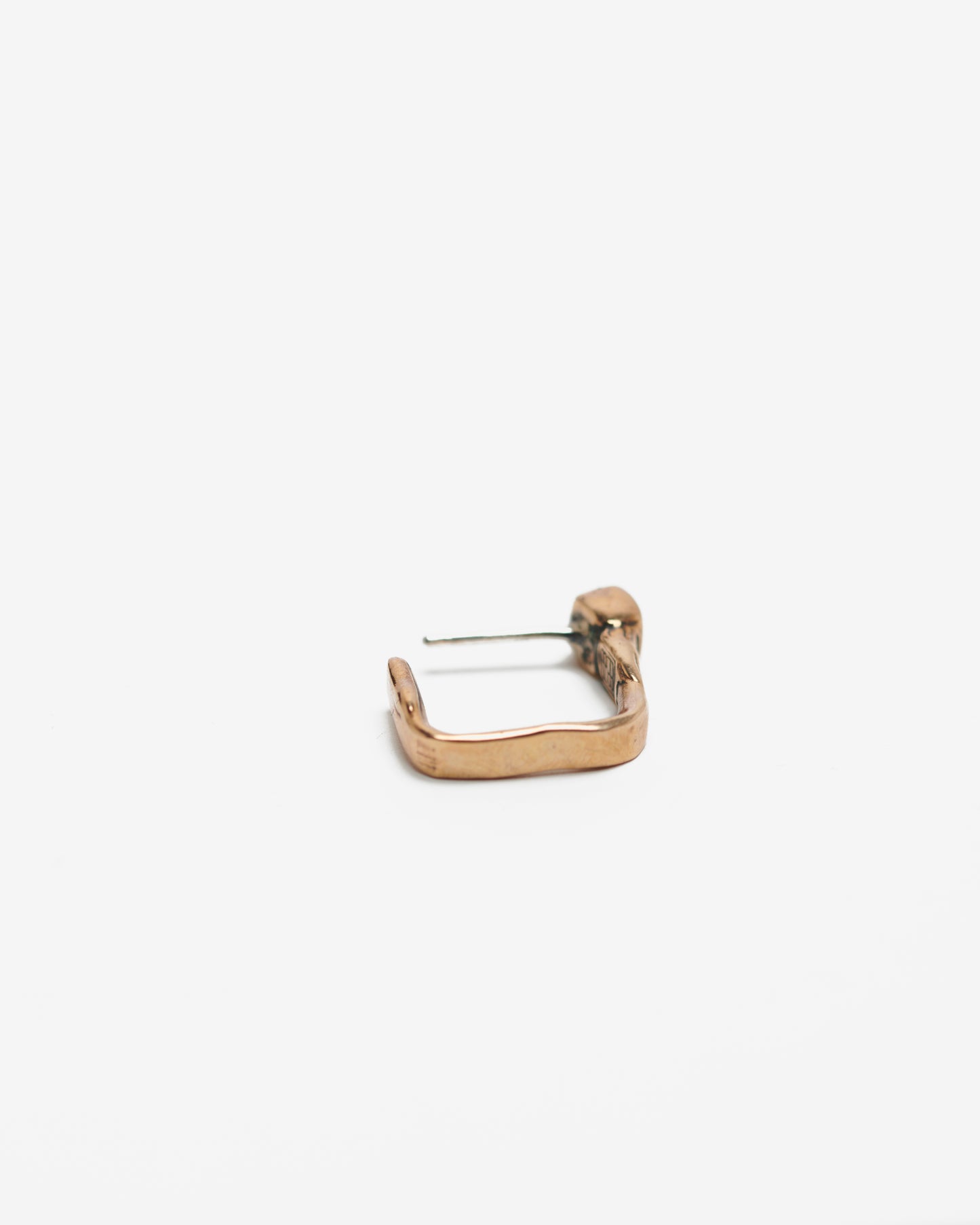 Orecchini cerchi druide bronzo