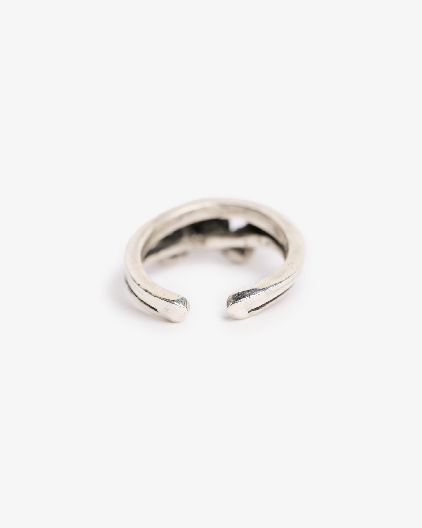 Anello Haneda argento e zirconi luxury