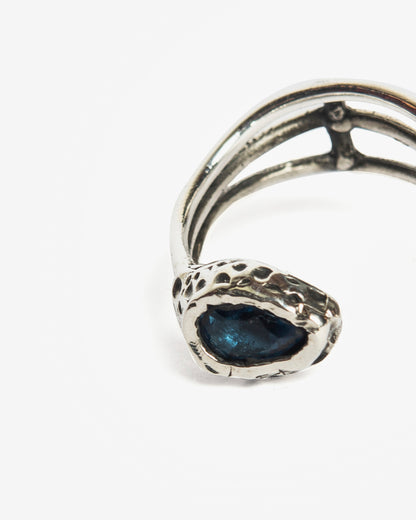 Anello baffo mamasinta argento