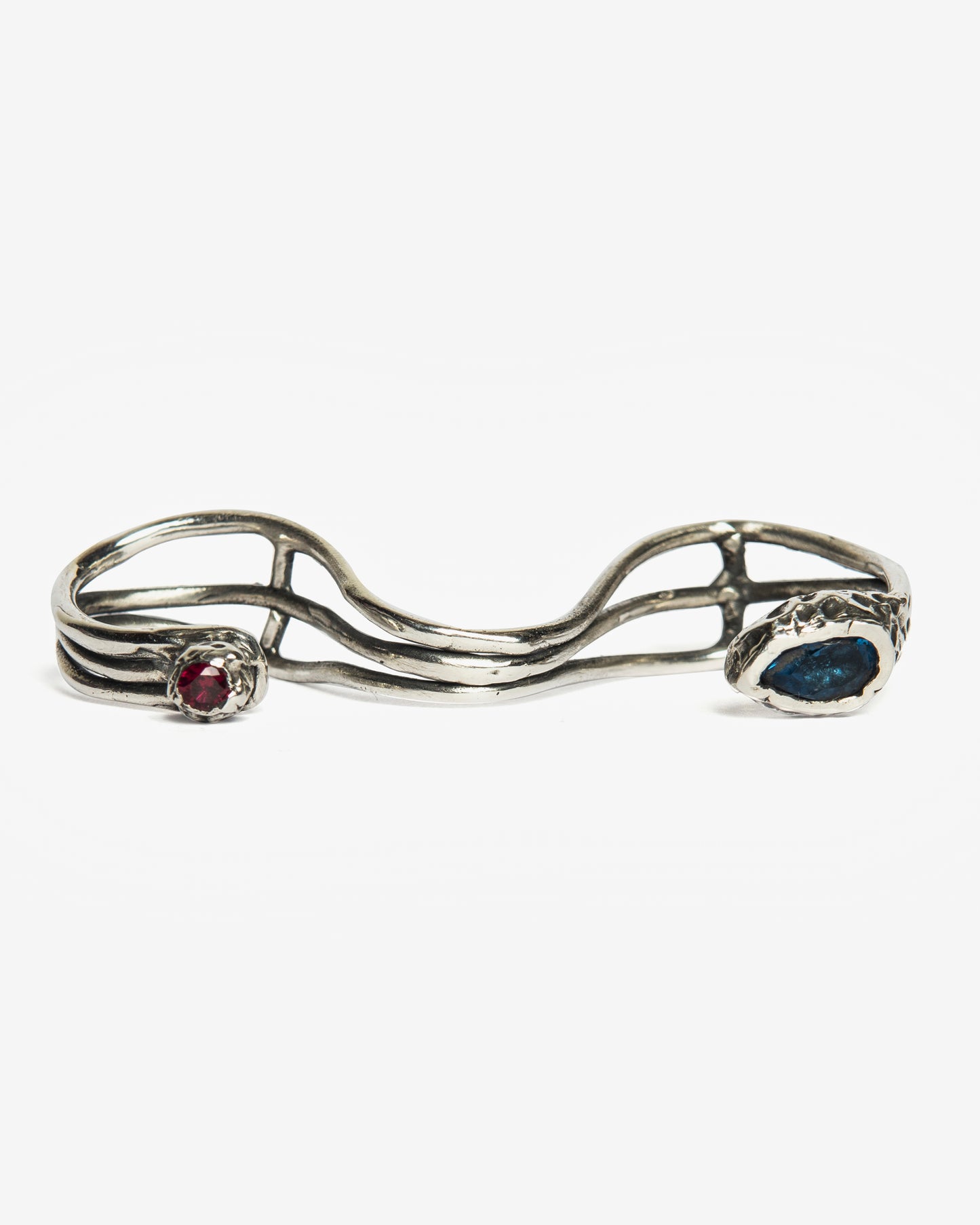 Anello baffo mamasinta argento