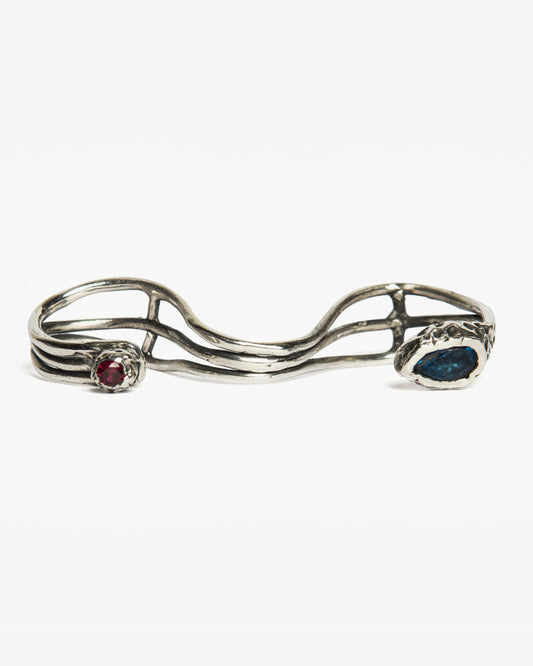 Anello baffo mamasinta argento