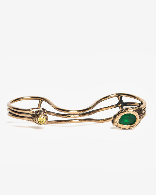 Anello baffo mamasinta bronzo