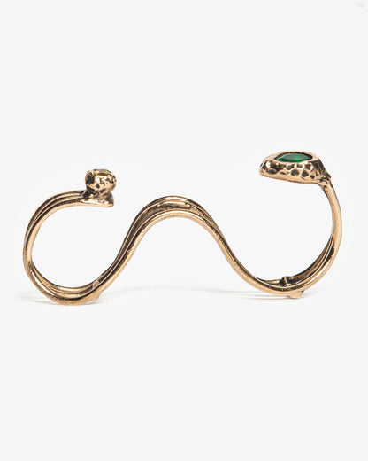 Anello baffo mamasinta bronzo