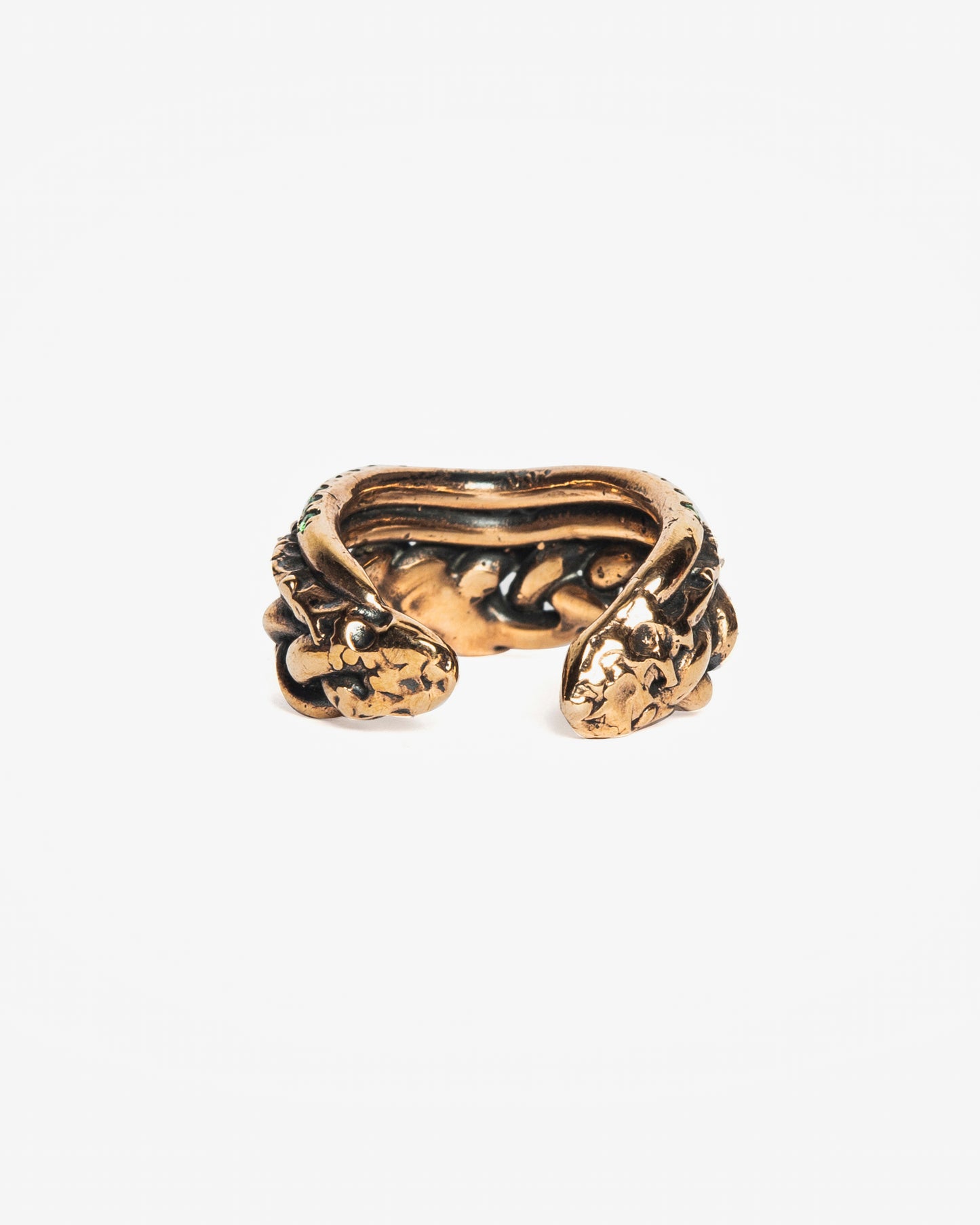 Anello intreccio Masai Mara bronzo
