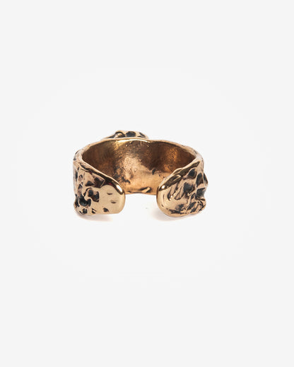 Anello Masai terra bronzo