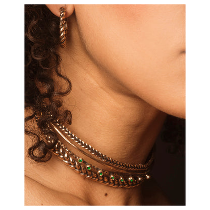 Collana Masai Mara bronzo