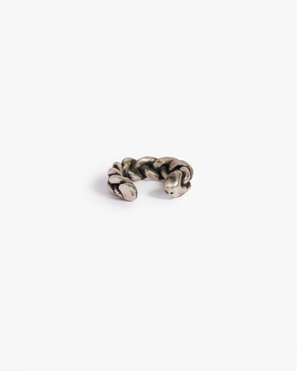 Piercing treccia big argento
