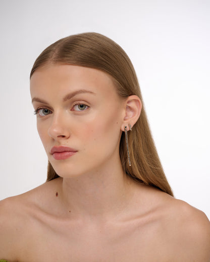 Orecchini pendenti druide long bronzo luxury