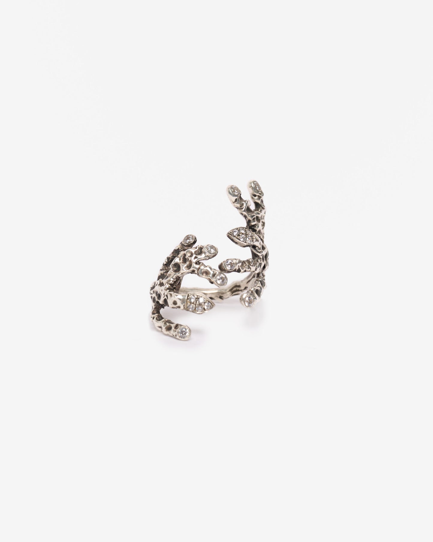 Anello mandevilla argento luxury