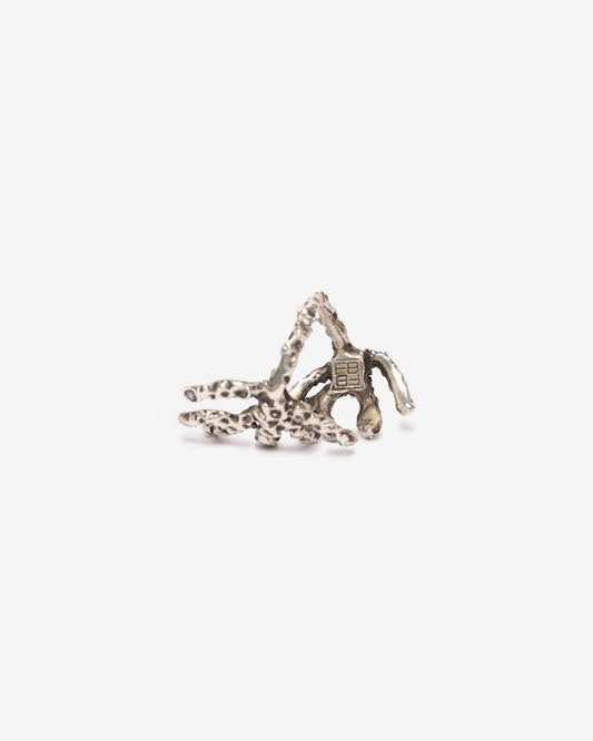 Anello mandevilla argento luxury
