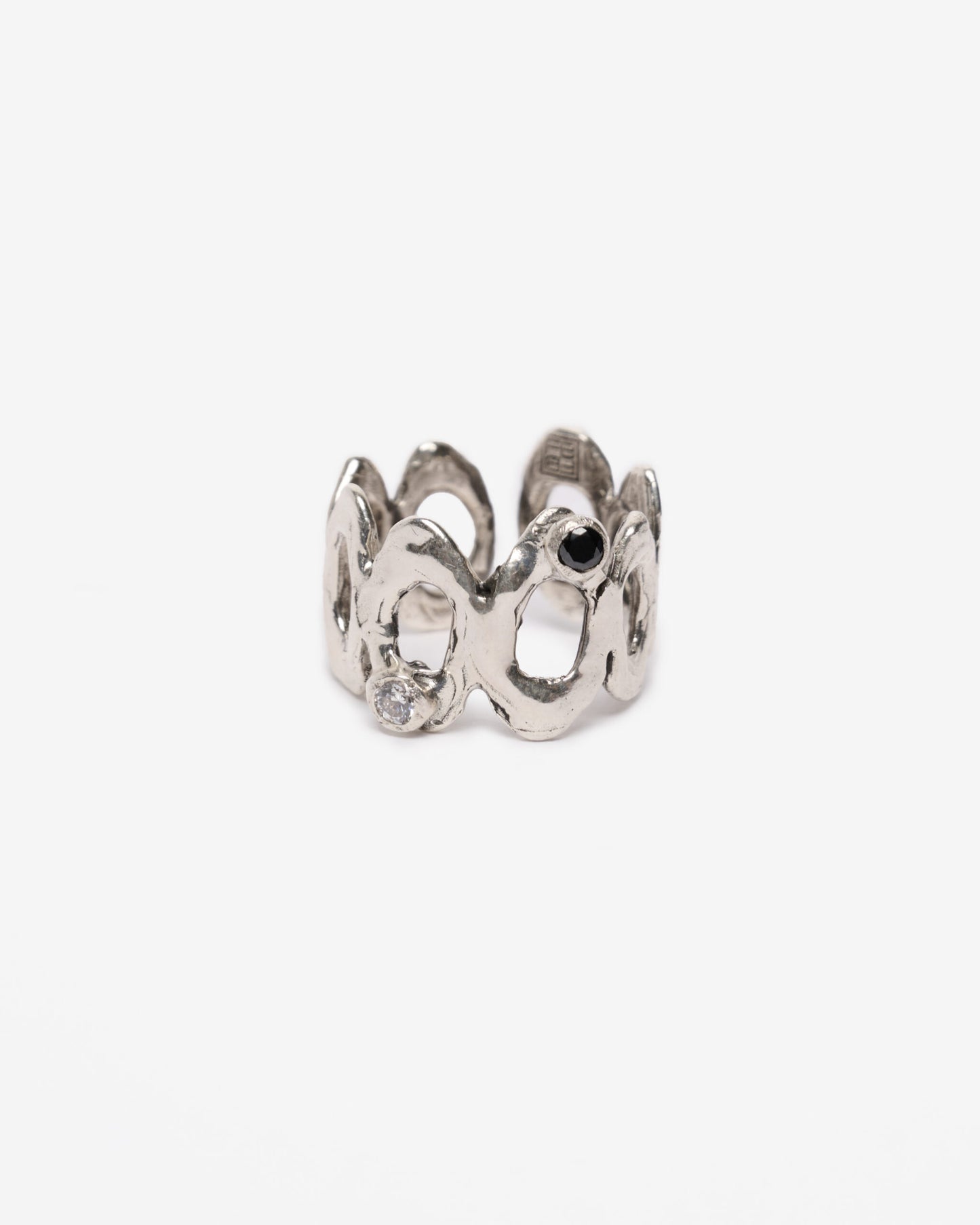 Anello mitosis argento