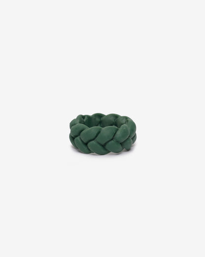 Treccia XL Rainbow verde bosco