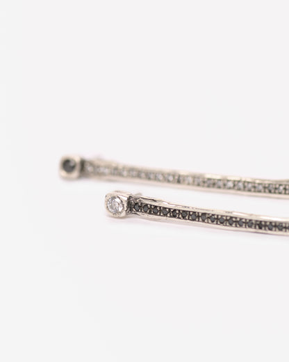 Orecchini pendenti druide long argento luxury