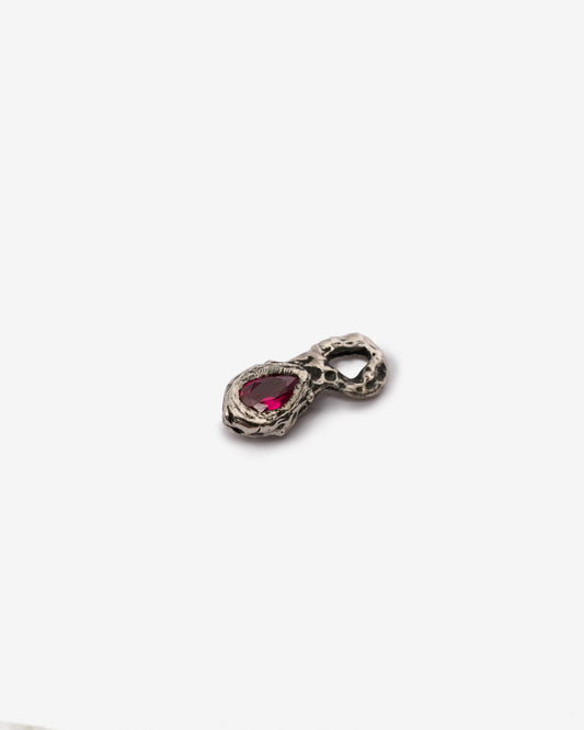 Pendente pokot goccia argento