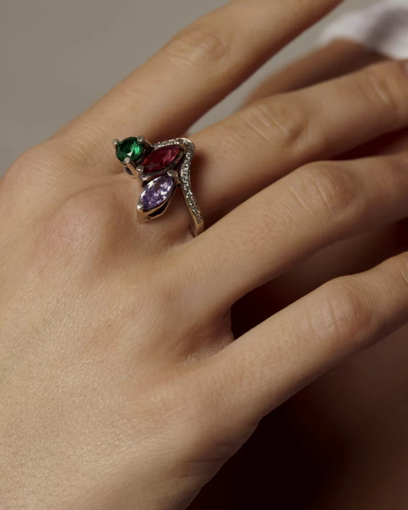 Anello Junko argento