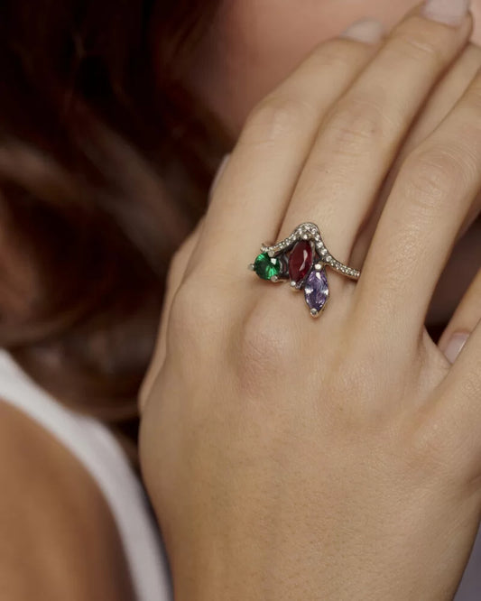 Anello Junko argento