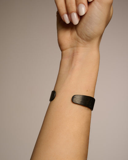 Bracciale small Heathrow black bronzo e zirconi