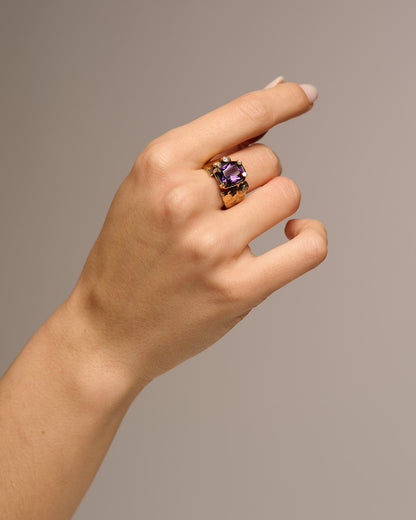 Anello big Changi bronzo