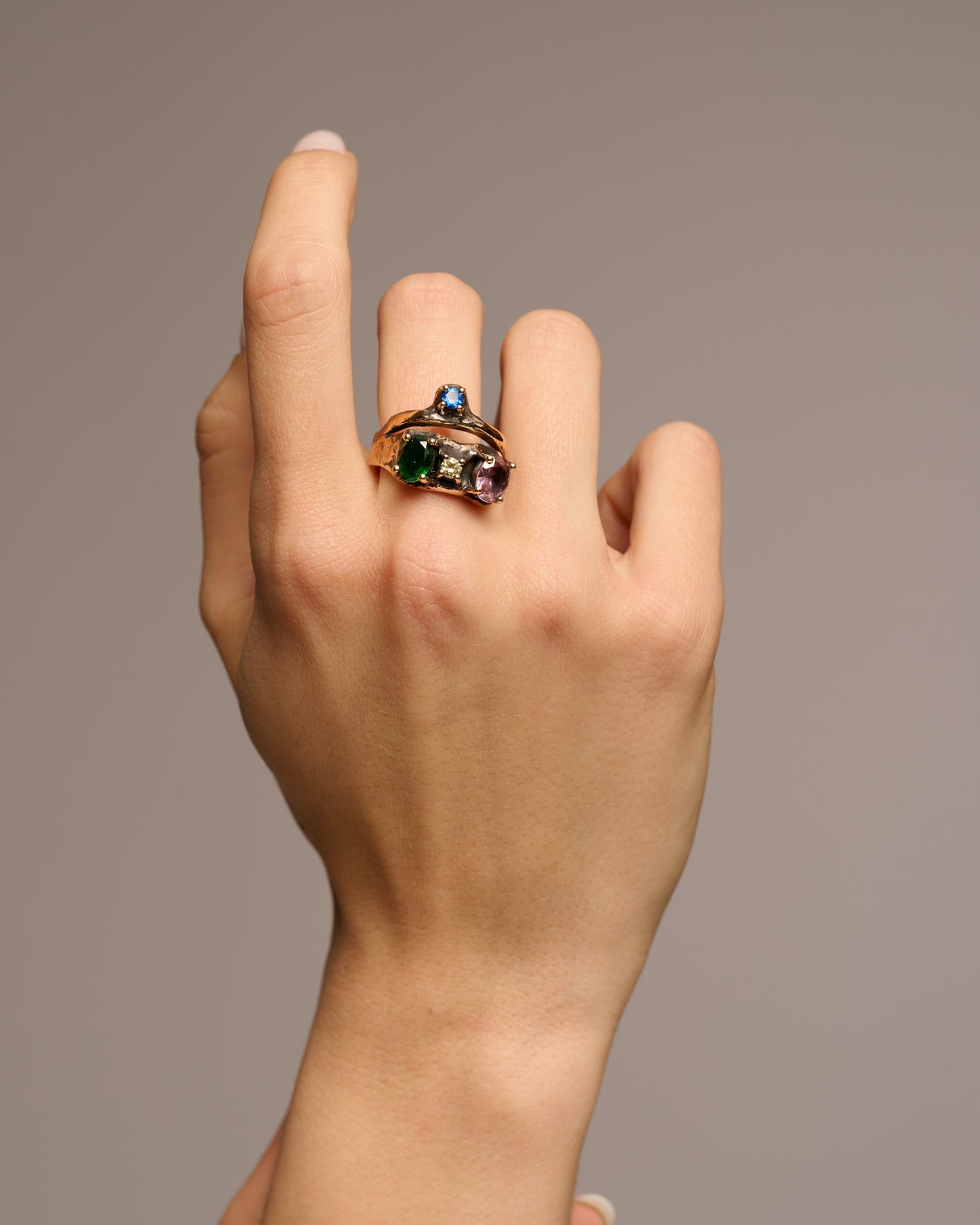 Anello Changi bronzo
