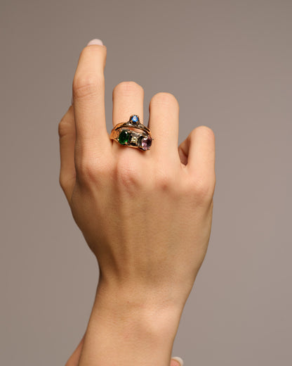 Anello Changi bronzo