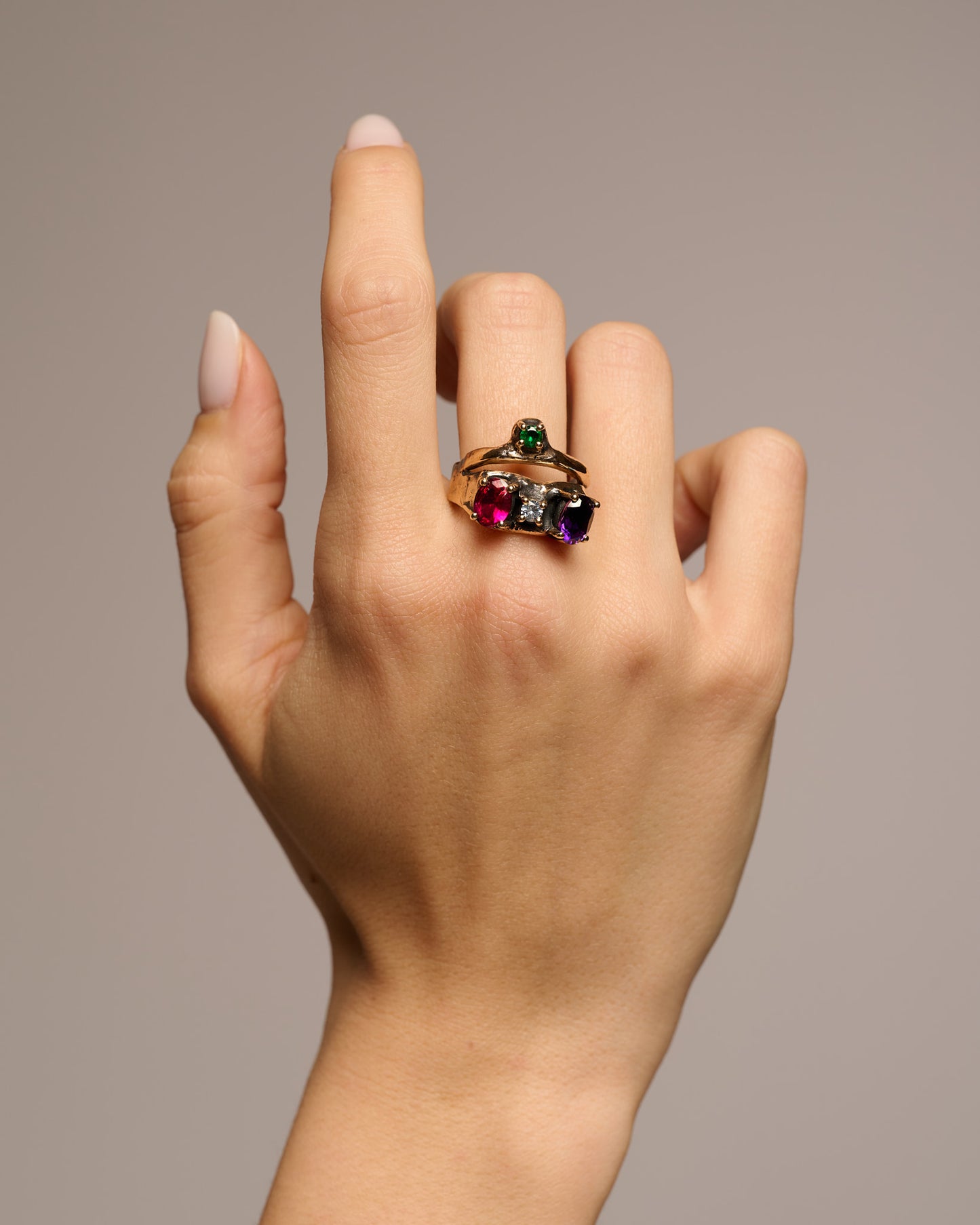 Anello Changi bronzo