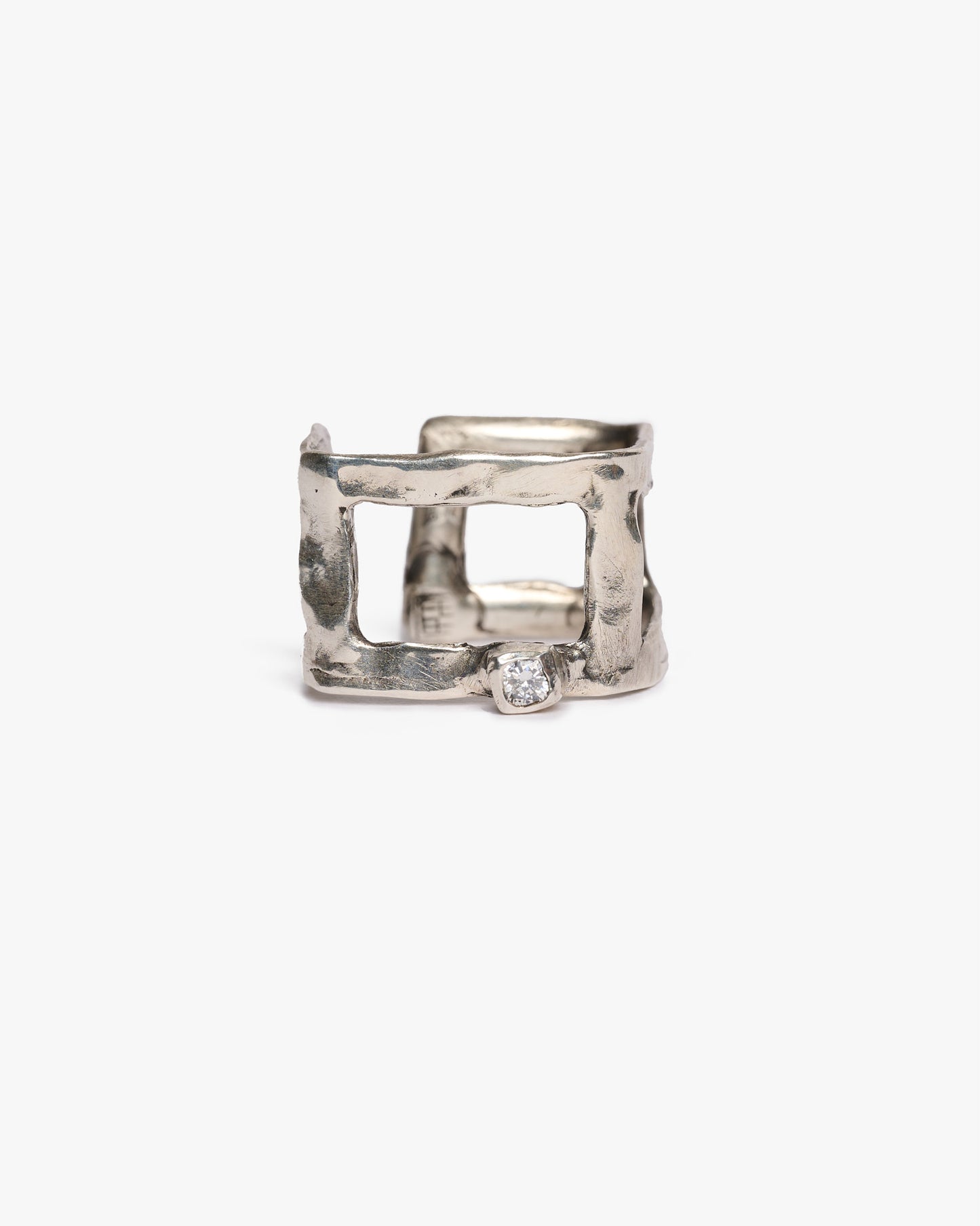 Anello Megalite argento