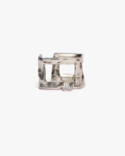 Anello Megalite argento
