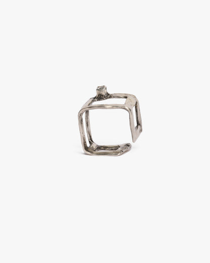 Anello Megalite argento