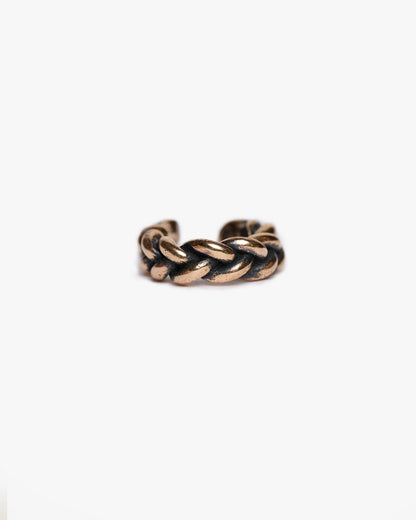 Piercing treccia big bronzo