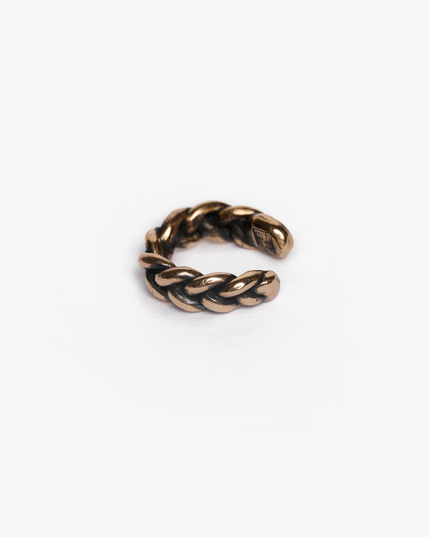 Piercing treccia big bronzo