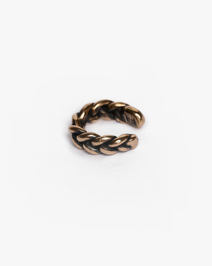 Piercing treccia big bronzo