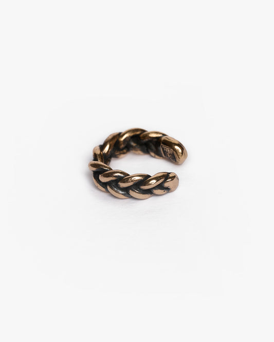 Piercing treccia big bronzo