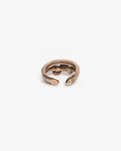 Anello Haneda bronzo e zirconi basic