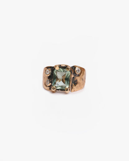 Anello big Changi bronzo