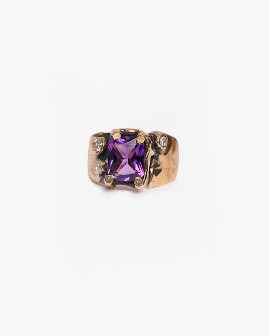 Anello big Changi bronzo