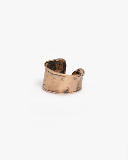 Anello one haneda bronzo e zirconi
