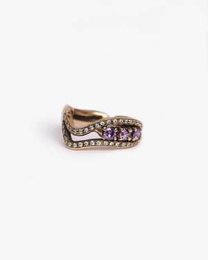 Anello V triplo changi bronzo