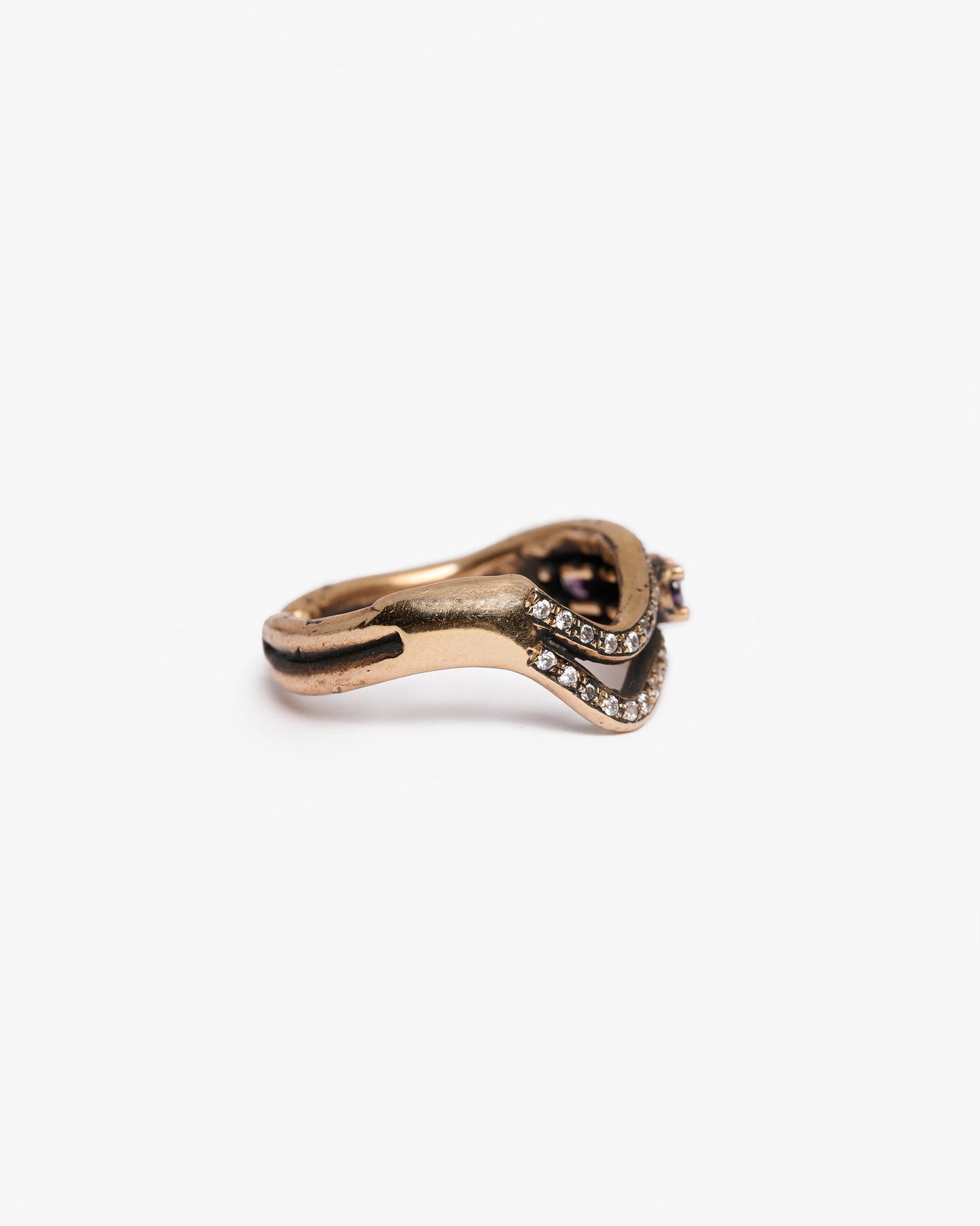 Anello V triplo changi bronzo