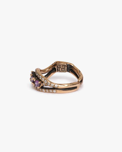 Anello V triplo changi bronzo