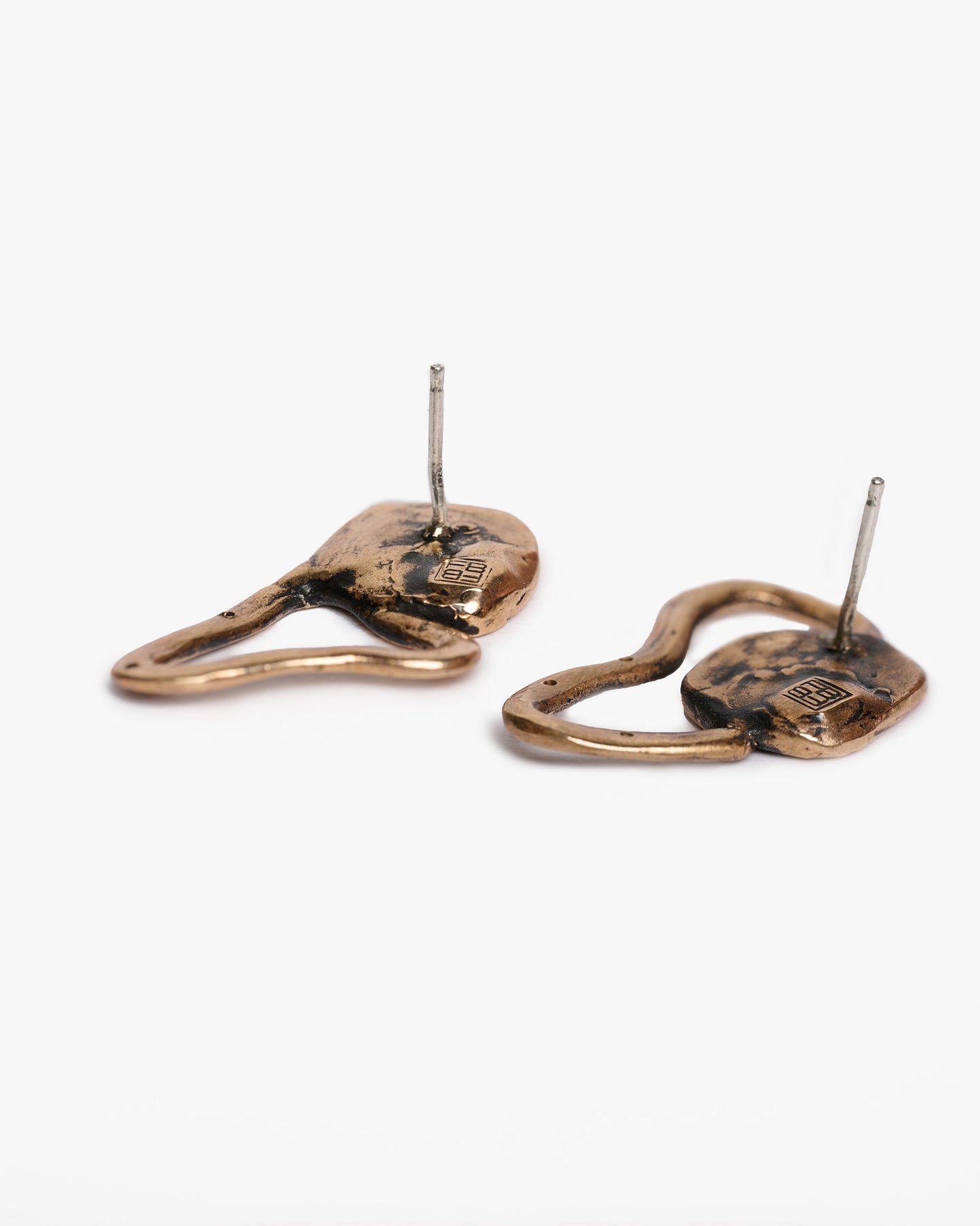 Orecchini Heathrow bronzo e zirconi