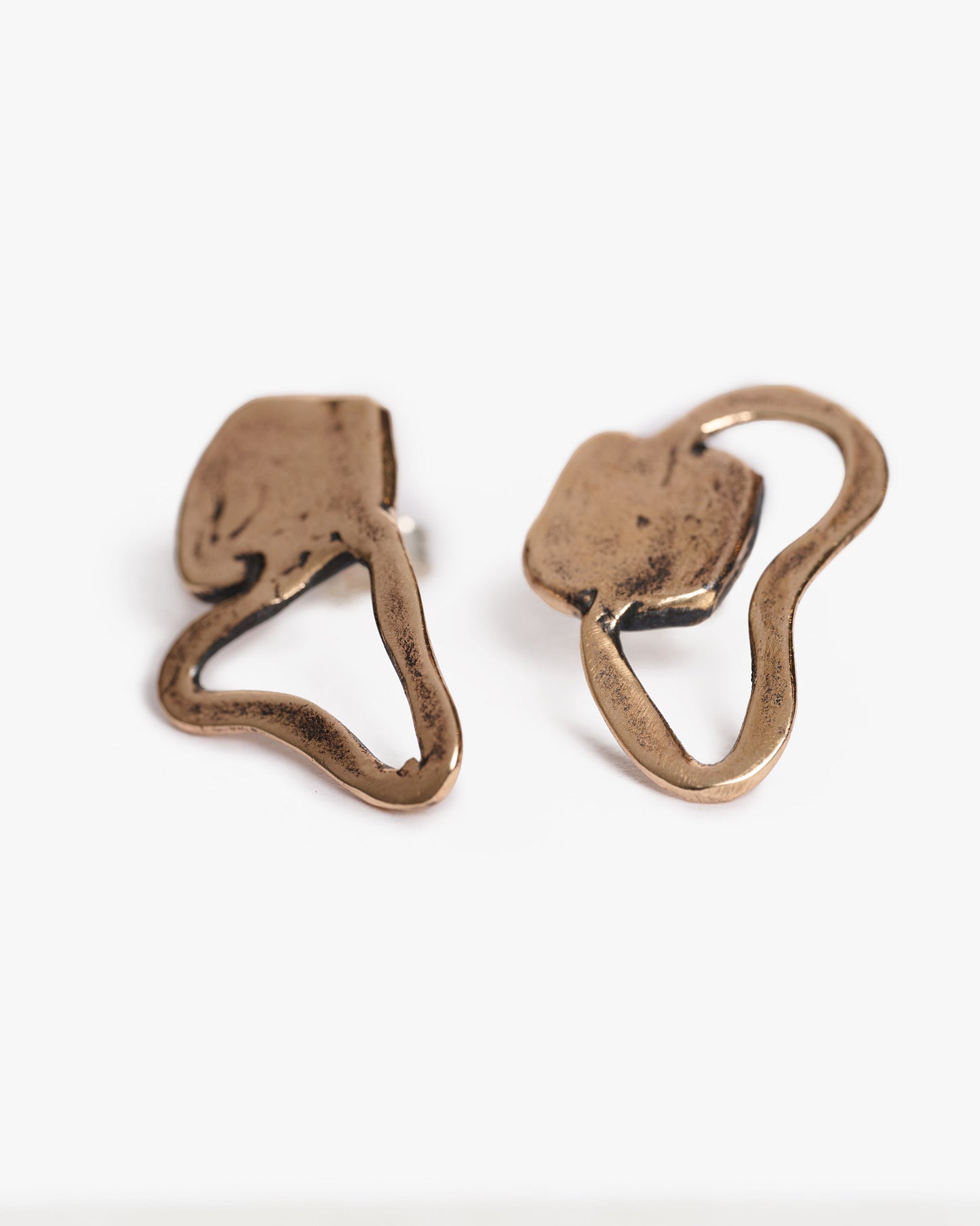 Orecchini Heathrow bronzo