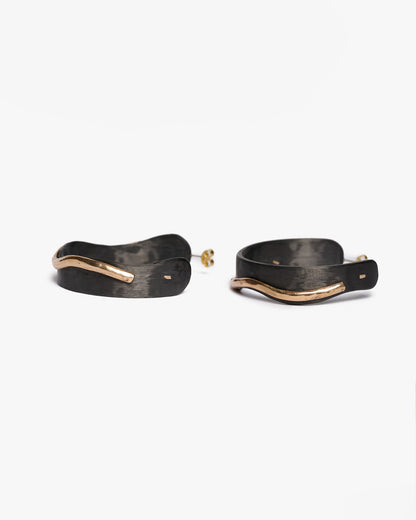 Cerchi wave JFK black bronzo e zirconi
