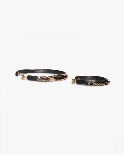 Cerchi Heathrow black bronzo e zirconi